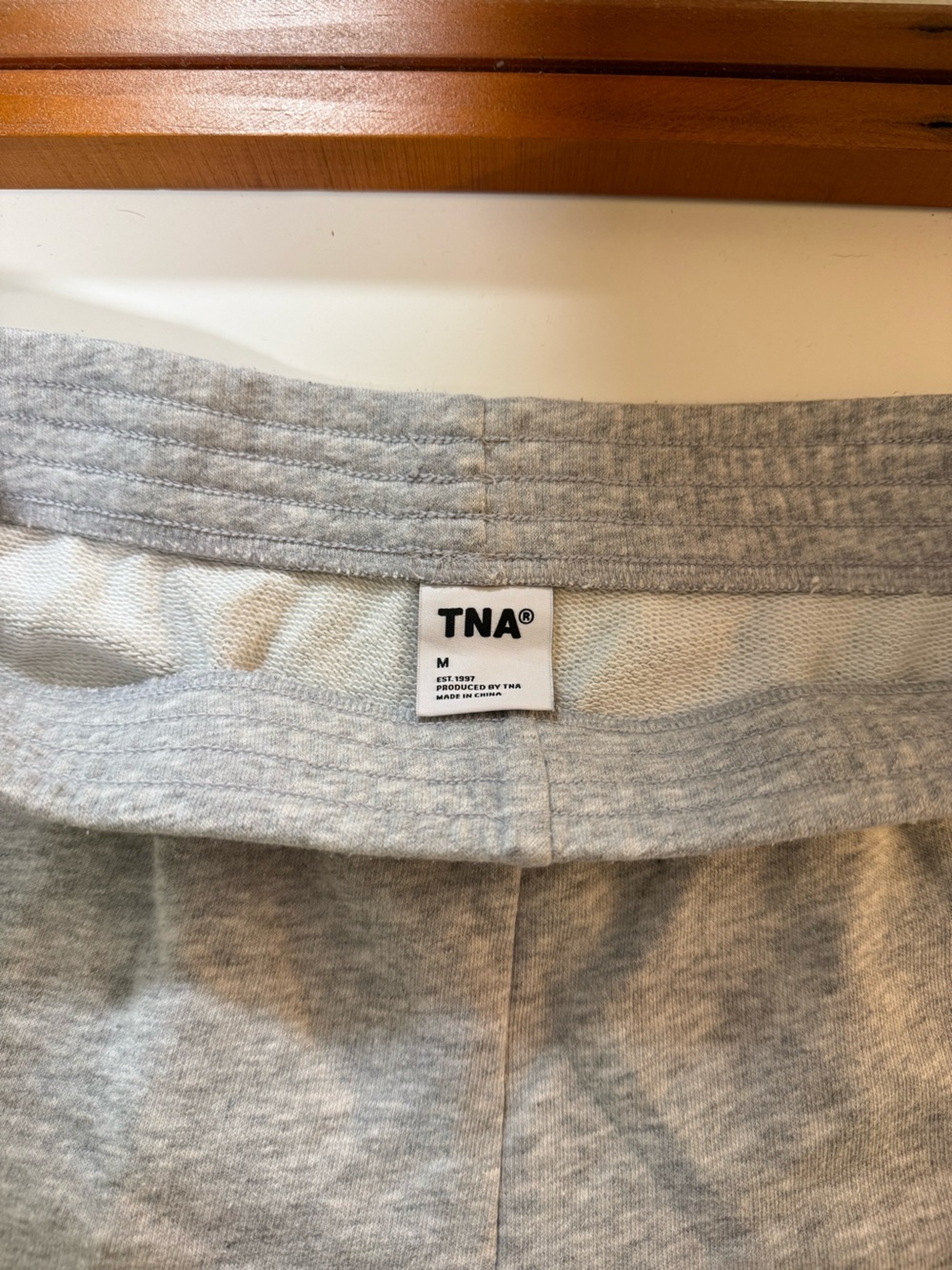 Aritzia TNA Mid-Thigh Short Heather Gray Sweatshorts - Picture 7 of 7